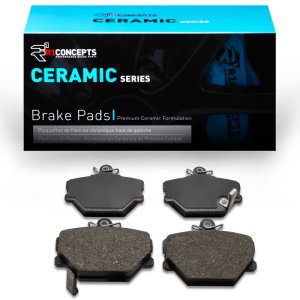 Smart Fortwo Brake Pads - Front - R1 Concepts - RNC Ceramic - `05-`16